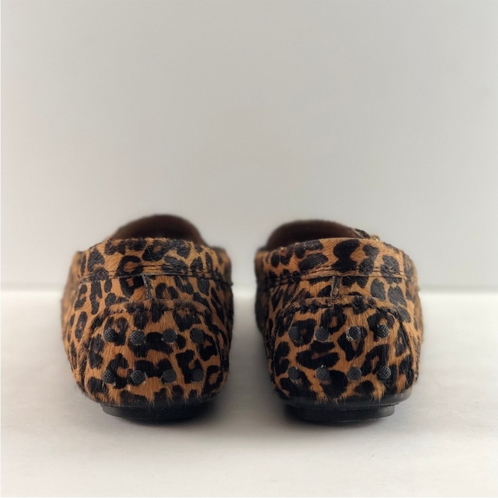 Vionic Leopard Print Driving Flats With Gold Acce… - image 5